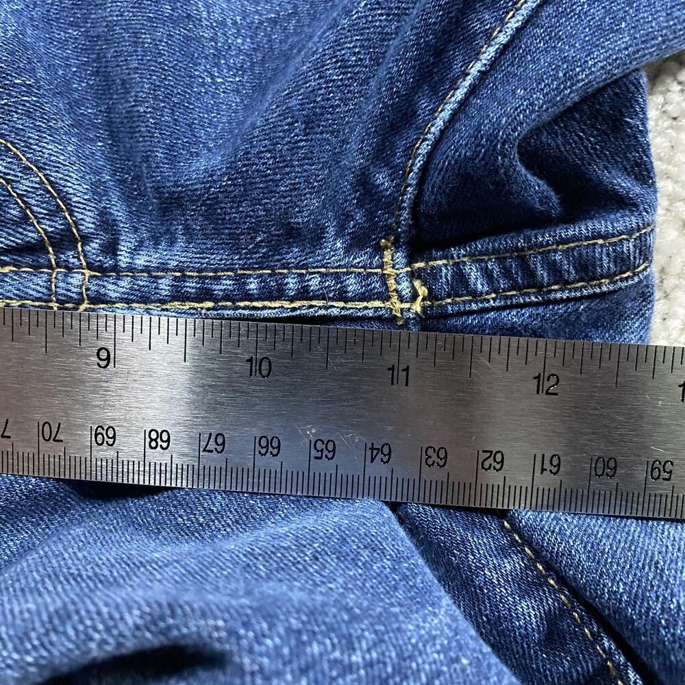 Levis Premium 541 Jeans Mens 36x36* Blue Athletic Tapered Denim Stretch Med Wash - Picture 8 of 11